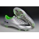 Chaussures Football Nike Mercurial Vapor IX FG Argenté Noir