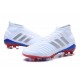 Nouvelles Crampons Football adidas Predator Telstar 18.1 FG Argent Rouge Bleu