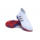 Nouvelles Crampons Foot adidas Predator Telstar 18+ FG Argent Rouge Bleu