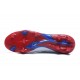 Nouvelles Crampons Foot adidas Predator Telstar 18+ FG Argent Rouge Bleu