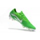 Chaussures de Football - Nike Mercurial Vapor XII Elite FG Argent Vert