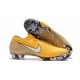 Chaussures de Football - Nike Mercurial Vapor XII Elite FG Jaune Amarillo Noir Blanc