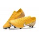 Chaussures de Football - Nike Mercurial Vapor XII Elite FG Jaune Amarillo Noir Blanc