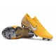 Chaussures de Football - Nike Mercurial Vapor XII Elite FG Jaune Amarillo Noir Blanc