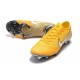 Chaussures de Football - Nike Mercurial Vapor XII Elite FG Jaune Amarillo Noir Blanc