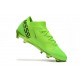 Crampons Foot pour Hommes Adidas Nemeziz Messi 18.1 FG Vert Noir