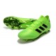 Crampons Foot pour Hommes Adidas Nemeziz Messi 18.1 FG Vert Noir