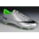 Chaussures Football Nike Mercurial Vapor IX FG Argenté Noir