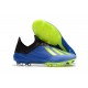 Nouveau Chaussures de football Adidas X 18.1 FG - Bleu Jaune Noir