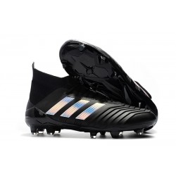 Nouveau Chaussures Crampons Football adidas Predator 18.1 FG Noir Argent