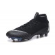 Nouveau Chaussures de football Nike Mercurial Superfly VI Club Ronaldo FG Jade Or Vif Noir