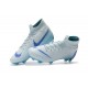 Nouveau Chaussures de football Nike Mercurial Superfly VI 360 Elite FG Argent Vert