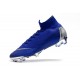 Nouveau Chaussures de football Nike Mercurial Superfly 6 FG Noir Blanc