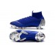 Nouveau Chaussures de football Nike Mercurial Superfly 6 FG Noir Blanc