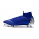 Nouveau Chaussures de football Nike Mercurial Superfly 6 FG Noir Blanc