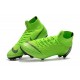 2018 Chaussures de Foot Nike Mercurial Superfly VI 360 Elite FG - Or Blanc