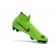 2018 Chaussures de Foot Nike Mercurial Superfly VI 360 Elite FG - Or Blanc