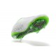 Nike Mercurial Vapor IX FG Terrain Sec Chaussure Homme Blanc Noir Vert Réfléchissant