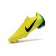 Chaussures de Football - Nike Mercurial Vapor XII Elite FG Jaune Amarillo Noir Blanc