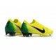 Chaussures de Football - Nike Mercurial Vapor XII Elite FG Jaune Amarillo Noir Blanc