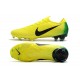 Chaussures de Football - Nike Mercurial Vapor XII Elite FG Jaune Amarillo Noir Blanc