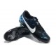 Nouveau Crampons Nike Mercurial Vapor 9 FG Noir Blanc Bleu