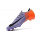 Chaussures de Football - Nike Mercurial Vapor XII Elite FG Orange Noir