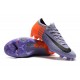 Chaussures de Football - Nike Mercurial Vapor XII Elite FG Orange Noir