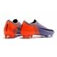 Chaussures de Football - Nike Mercurial Vapor XII Elite FG Orange Noir