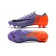 Chaussures de Football - Nike Mercurial Vapor XII Elite FG Orange Noir