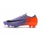 Chaussures de Football - Nike Mercurial Vapor XII Elite FG Orange Noir