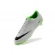 Nike Mercurial Vapor IX FG Terrain Sec Chaussure Homme Blanc Noir Vert Réfléchissant