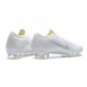 Crampon de Foot Nike Mercurial Vapor XII Elite FG Argent Bleu Jaune