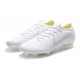 Crampon de Foot Nike Mercurial Vapor XII Elite FG Argent Bleu Jaune