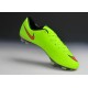 Chaussures de Football Nike Mercurial Vapor 10 FG Vert Rouge