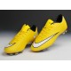 2014 Crampons de Foot Nike Mercurial Vapor X FG Homme Jaune Blanc