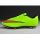 Chaussures de Football Nike Mercurial Vapor 10 FG Vert Rouge