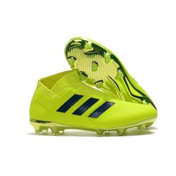 Neuf - Crampons de football Adidas Nemeziz 18+ FG - Vert Noir