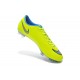 2014 Crampons de Foot Nike Mercurial Vapor X FG Homme Jaune Bleu