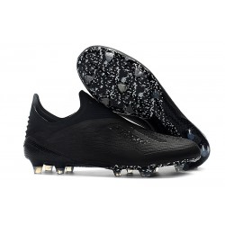 adidas X 18+ FG - Chaussures de Football Adidas Tout Noir