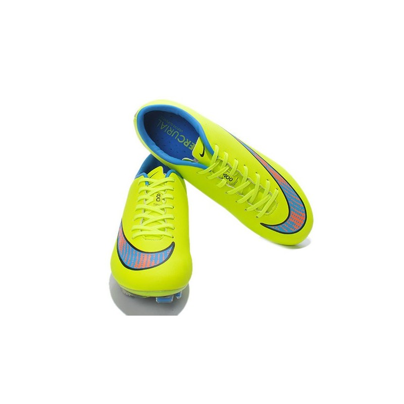 Nike Mercurial Vapor FG Football 396125311, 6 Man Green